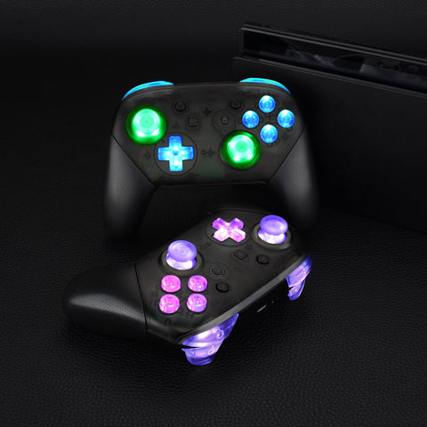 For Switch Pro Controller DTFS LED Kit
