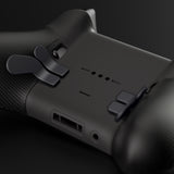 eXtremeRate 13 in 1 Component Pack Kit for Xbox Elite Series 2 Controller, 6 Metal Thumbsticks & Adjustment Tool, 2 D-Pads, 4 Paddles for Xbox Elite Series 2 Core Controller - Black &MetallicSilver - IL901