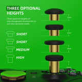 eXtremeRate 13 in 1 Component Pack Kit for Xbox Elite Series 2 Controller, 6 Metal Thumbsticks & Adjustment Tool, 2 D-Pads, 4 Paddles for Xbox Elite Series 2 Core Controller - Metallic Hero Gold - IL904