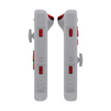 eXtremeRate Soft Touch Red Replacement ABXY Direction Keys SR SL L R ZR ZL Trigger Buttons Springs, Full Set Buttons Repair Kits with Tools for NS Switch JoyCon & OLED JoyCon - JoyCon Shell NOT Included- AJ202