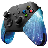 PlayVital Blue Nebula Anti-Skid Sweat-Absorbent Controller Grip for Xbox Series X/S Controller, Professional Textured Soft Rubber Pads Handle Grips for Xbox Series X/S Controller - X3PJ040