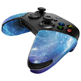 PlayVital Blue Nebula Anti-Skid Sweat-Absorbent Controller Grip for Xbox Series X/S Controller, Professional Textured Soft Rubber Pads Handle Grips for Xbox Series X/S Controller - X3PJ040