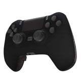 eXtremeRate Black DECADE Tournament Controller (DTC) Upgrade Kit for PS4 Controller JDM-040/050/055, Upgrade Board & Ergonomic Shell & Back Buttons & Trigger Stops - Controller NOT Included - P4MG002