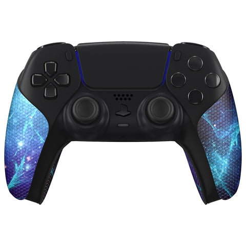 PlayVital Blue Nebula Anti-Skid Sweat-Absorbent Controller Grip for PS5 Controller - PFPJ132