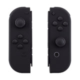 eXtremeRate Soft Touch Grip Black Handheld Controller Housing With Full Set Buttons DIY Replacement Shell Case for NS Switch JoyCon & OLED JoyCon - Console Shell NOT Included - CP310