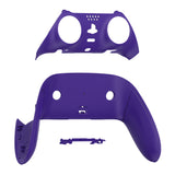 eXtremeRate Purple Top Bottom Decorative Trim Shell Compatible with ps5 Edge Controller DIY Replacement Front Back Clip Shell, Custom Plates Cover Compatible with ps5 Edge Controller - CXQEGP004