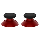 Carmine Red & Black Replacement Thumbsticks for Xbox Series X/S Controller & Xbox One Standard Controller & Xbox One X/S & Xbox One Elite Controller - JX3431