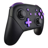 eXtremeRate DIY Replacement Full Set Buttons for Nintendo Switch Pro Controller - Purple Blue Chameleon - KRP301