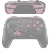 eXtremeRate DIY Replacement Full Set Buttons for Nintendo Switch Pro Controller - Cherry Blossoms Pink - KRP307