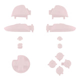 eXtremeRate DIY Replacement Full Set Buttons for Nintendo Switch Pro Controller - Cherry Blossoms Pink - KRP307