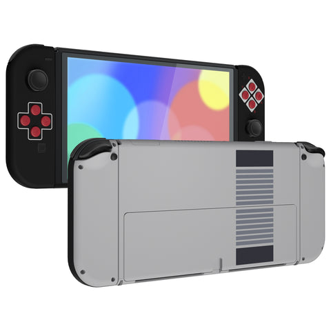 eXtremeRate Replacement Full Set Shell for Nintendo Switch OLED - Classic NES Style - QNSOY7001