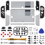 eXtremeRate Replacement Full Set Shell for Nintendo Switch OLED - Classic NES Style - QNSOY7001