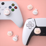 PlayVital Cosplaying Kitten & Puppy Cute Thumb Grip Caps for PS5/4 Controller, Silicone Analog Stick Caps Cover for Xbox Series X/S, Thumbstick Caps for Switch Pro Controller - PJM3030