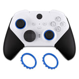 eXtremeRate Custom Accent Rings for Xbox Elite Series 2 Core & for Elite Series 2 & for Xbox One Elite Controller, Compatible with eXtremeRate ASR Version Shell for Xbox Series X/S Controller - Blue - XOJ13004GC