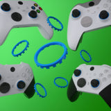 eXtremeRate Custom Accent Rings for Xbox Elite Series 2 Core & for Elite Series 2 & for Xbox One Elite Controller, Compatible with eXtremeRate ASR Version Shell for Xbox Series X/S Controller - Blue - XOJ13004GC