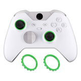 eXtremeRate Custom Accent Rings for Xbox Elite Series 2 Core & for Elite Series 2 & for Xbox One Elite Controller, Compatible with eXtremeRate ASR Version Shell for Xbox Series X/S Controller - Green - XOJ13005GC