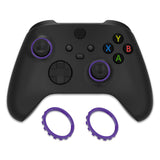 eXtremeRate Custom Accent Rings for Xbox Elite Series 2 Core & for Elite Series 2 & for Xbox One Elite Controller, Compatible with eXtremeRate ASR Version Shell for Xbox Series X/S Controller - Purple - XOJ13006GC