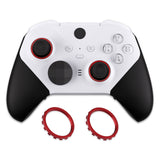 eXtremeRate Custom Accent Rings for Xbox Elite Series 2 Core & for Elite Series 2 & for Xbox One Elite Controller, Compatible with eXtremeRate ASR Version Shell for Xbox Series X/S Controller - Scarlet Red - XOJ13002GC