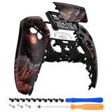 eXtremeRate Cyclops Dragon Touchpad Front Housing Shell Compatible with ps5 Controller BDM-010/020/030/040/050, DIY Replacement Shell Custom Touch Pad Cover Compatible with ps5 Controller - ZPFT1087G3