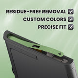 eXtremeRate Side Rail Slot Sticker for Nintendo Switch 2 Console - Matcha Green - DDBNT194