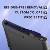 eXtremeRate Side Rail Slot Sticker for Nintendo Switch 2 Console - SwitchCube Purple - DDBNT196