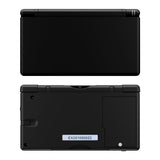 eXtremeRate Black Replacement Full Housing Shell for Nintendo DS Lite, Custom Handheld Console Case Cover with Buttons, Screen Lens for Nintendo DS Lite NDSL - Console NOT Included - DSLP3002