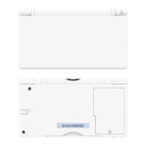 eXtremeRate White Replacement Full Housing Shell for Nintendo DS Lite, Custom Handheld Console Case Cover with Buttons, Screen Lens for Nintendo DS Lite NDSL - Console NOT Included - DSLP3003