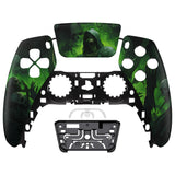 eXtremeRate Dark Carnival Front Housing Shell Compatible with ps5 Controller BDM-010/020/030/040, DIY Replacement Shell Custom Touch Pad Cover Compatible with ps5 Controller - ZPFT1106G3
