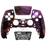 eXtremeRate Dragon King Front Housing Shell Compatible with ps5 Controller BDM-010/020/030/040/050, DIY Replacement Shell Custom Touch Pad Cover Compatible with ps5 Controller - ZPFR006G3