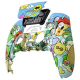 eXtremeRate Fruity Party Front Housing Shell Compatible with ps5 Controller BDM-010/020/030/040/050, DIY Replacement Shell Custom Touch Pad Cover Compatible with ps5 Controller - ZPFR010G3