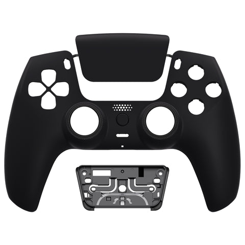 eXtremeRate LUNA Redesigned Front Shell with Touchpad for PS5 Controller BDM-010/020/030/040/050/060 - Black - GHPFP001G4