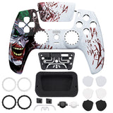 eXtremeRate LUNA Redesigned Front Shell with Touchpad for PS5 Controller BDM-010/020/030/040/050 - Clown HAHAHA - GHPFT001