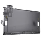 eXtremeRate Replacement DIY Rear Back Plate for Nintendo Switch 2 Handheld Console  (Without Kickstand) - Clear Slate Black - GLTNTM002