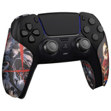 PlayVital Ghost of Samurai Anti-Skid Sweat-Absorbent Controller Grip for PS5 Controller - PFPJ134