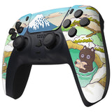 eXtremeRate Hot Spring Kitties Front Housing Shell Compatible with ps5 Controller BDM-010/020/030/040/050, DIY Replacement Shell Custom Touch Pad Cover Compatible with ps5 Controller - ZPFR007G3