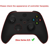 eXtremeRate Hot Spring Kitties Replacement Part Faceplate, Soft Touch Grip Housing Shell Case for Xbox Series S & Xbox Series X Controller Accessories - Controller NOT Included - FX3R007