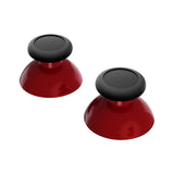 eXtremeRate Carmine Red & Black Replacement 3D Joystick Thumbsticks, Analog Thumb Sticks with Phillips Screwdriver for Nintendo Switch Pro Controller - KRM525