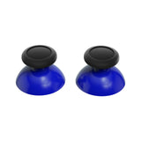 eXtremeRate Blue & Black Replacement 3D Joystick Thumbsticks, Analog Thumb Sticks with Phillips Screwdriver for Nintendo Switch Pro Controller - KRM526