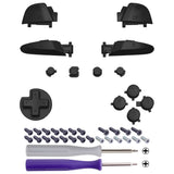 eXtremeRate DIY Replacement Full Set Buttons for Nintendo Switch Pro Controller - Black - KRP312