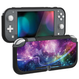 PlayVital Purple Galaxy Custom Protective Case for NS Switch Lite, Soft TPU Slim Case Cover for NS Switch Lite -  LTU6011