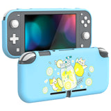 PlayVital Lemonade Kitty Custom Protective Case for NS Switch Lite, Soft TPU Slim Case Cover for NS Switch Lite - LTU6022