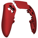 eXtremeRate Scarlet Red Left Right Front Housing Shell with Touchpad Compatible with ps5 Edge Controller, DIY Replacement Faceplate Shell Custom Touch Pad Cover Compatible with ps5 Edge Controller - MLREGP001