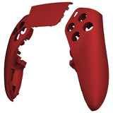 eXtremeRate Scarlet Red Left Right Front Housing Shell with Touchpad Compatible with ps5 Edge Controller, DIY Replacement Faceplate Shell Custom Touch Pad Cover Compatible with ps5 Edge Controller - MLREGP001