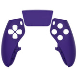 eXtremeRate Purple Left Right Front Housing Shell with Touchpad Compatible with ps5 Edge Controller, DIY Replacement Faceplate Shell Custom Touch Pad Cover Compatible with ps5 Edge Controller - MLREGP004