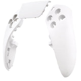 eXtremeRate White Left Right Front Housing Shell with Touchpad Compatible with ps5 Edge Controller, DIY Replacement Faceplate Shell Custom Touch Pad Cover Compatible with ps5 Edge Controller - MLREGP007