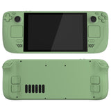 eXtremeRate Replacement Matcha Green Full Set Shell with Buttons for Steam Deck LCD - QESDP007