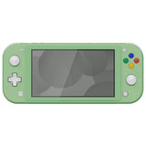 eXtremeRate Matcha Green DIY Replacement Shell for Nintendo Switch Lite, NSL Handheld Controller Housing with Screen Protector, Custom Case Cover for Nintendo Switch Lite - DLP316