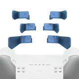 eXtremeRate Metalic Neptune Blue 6in1 Replacement Interchangeable Swift Back Paddles for Xbox One Elite & Elite Series 2 Controller - IL604