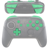 eXtremeRate DIY Replacement Full Set Buttons for Nintendo Switch Pro Controller - Mint Green - KRP309