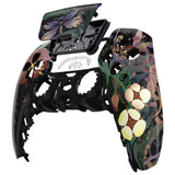 eXtremeRate Mysterious Garden Touchpad Front Housing Shell Compatible with ps5 Controller BDM-010/020/030/040/050, DIY Replacement Shell Custom Touch Pad Cover Compatible with ps5 Controller - ZPFT1088G3